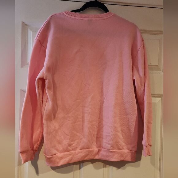 Shein pink fleece lined sweatshirt XL - Picture 5 of 5